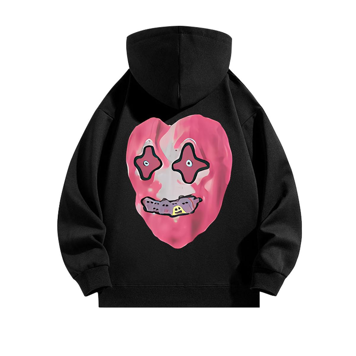 DIY Customized Hoodie Long Sleeve Soft Wholesale Men's Hooded Sweatshirt Graphic Clothes Hoodie Home Outdoor Warm Fleece