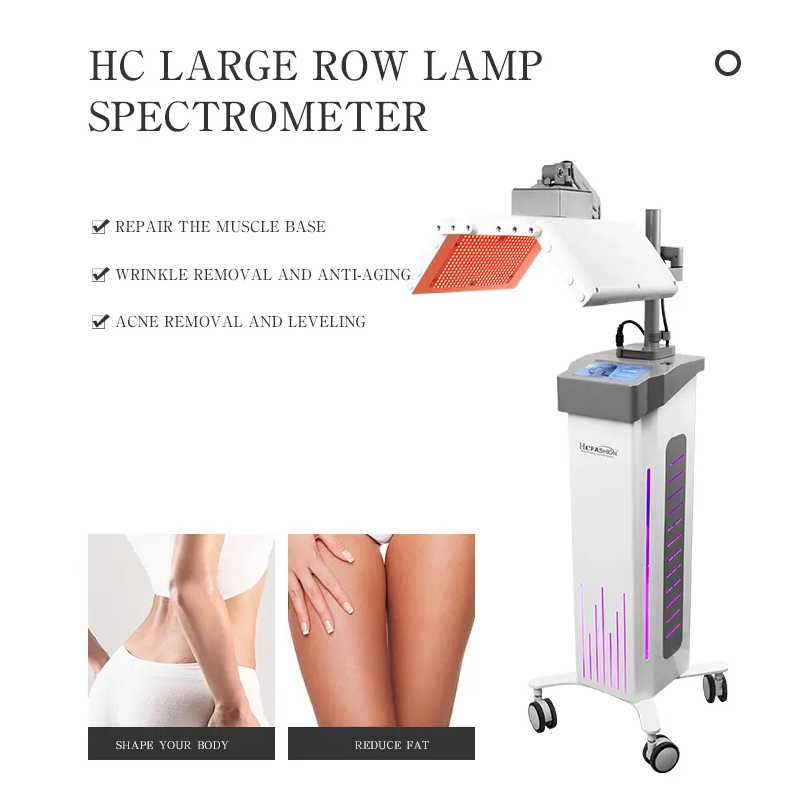 New Model Photodynamic Therapy 4 Colors PDT Photon Beauty Skin Rejuvenation Full Facial Cover Whitening Acne Treatment Bactericidal Phototherapy Machi