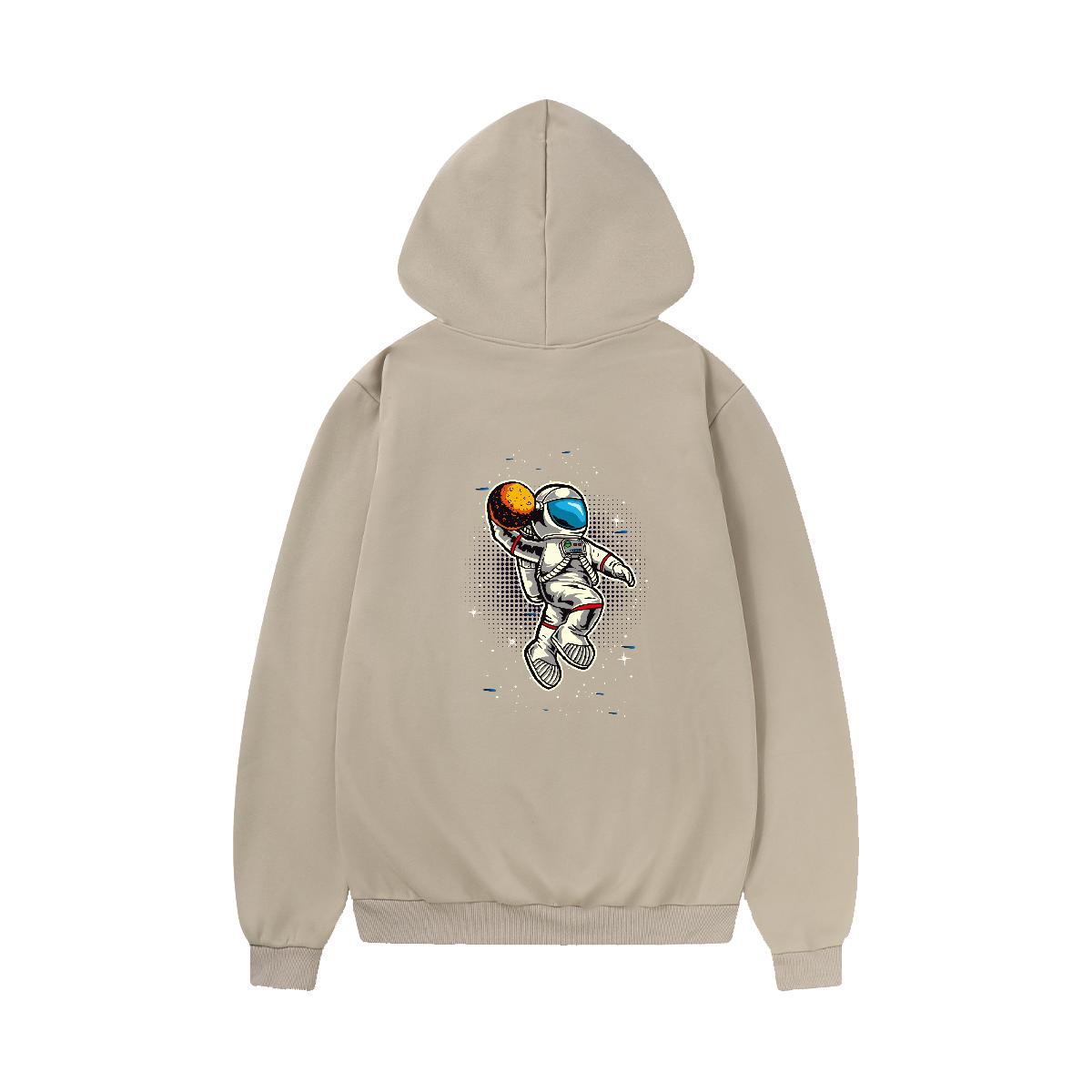 DIY Customized Hoodie For Man Hooded Collar Long Sleeve Cool Design Mens Hoodie Black Oversized Hoody Street Thick Fleece