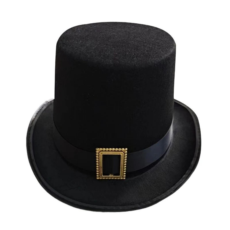 Retro hat magician costume cosplay Halloween props party supplies gentleman circus Ringmaster cosplay male female 241018