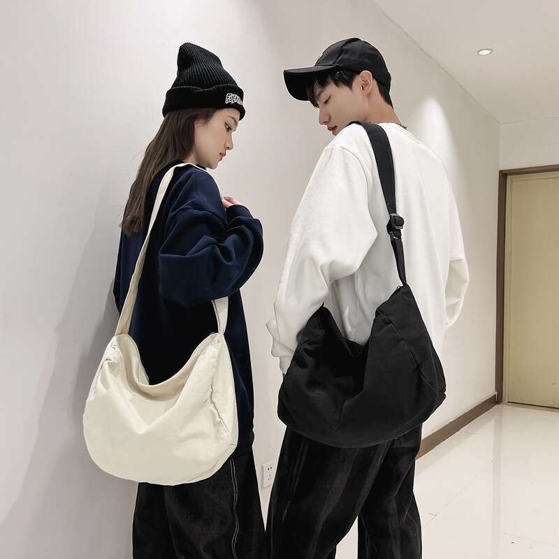2025 NEW LITTLETON New Summer 2025 Fashion Large Capacity Casual Nylon Women Korean Style Hobos Youth Crossbody Shoulder Bag zhanyishengli