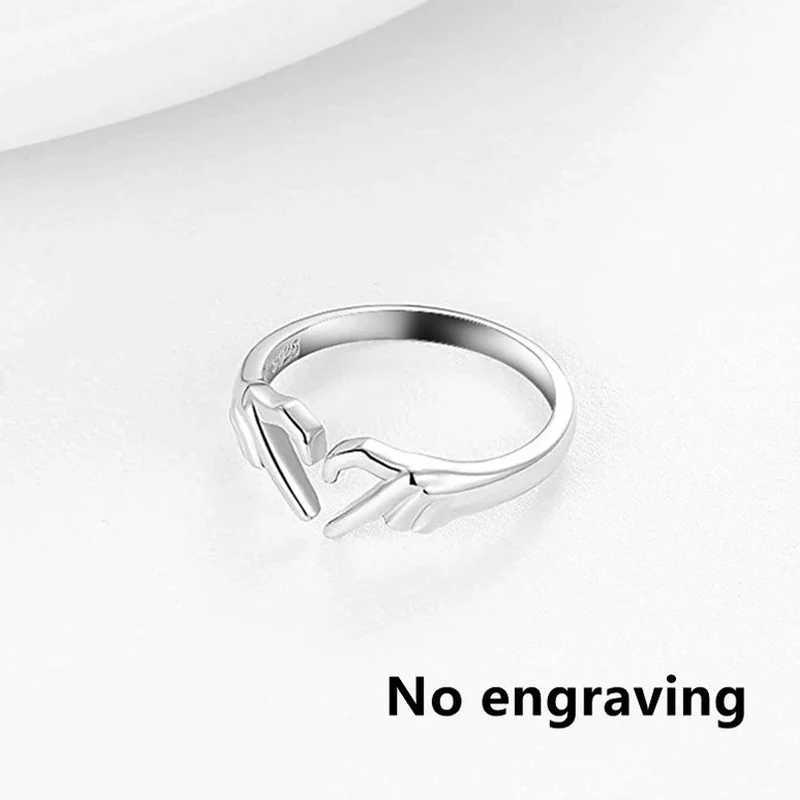 Huitan 925 sterling silver bracelet designed specifically for women simple and stylish smooth finger accessories adjustable for daily party jewelry Y2