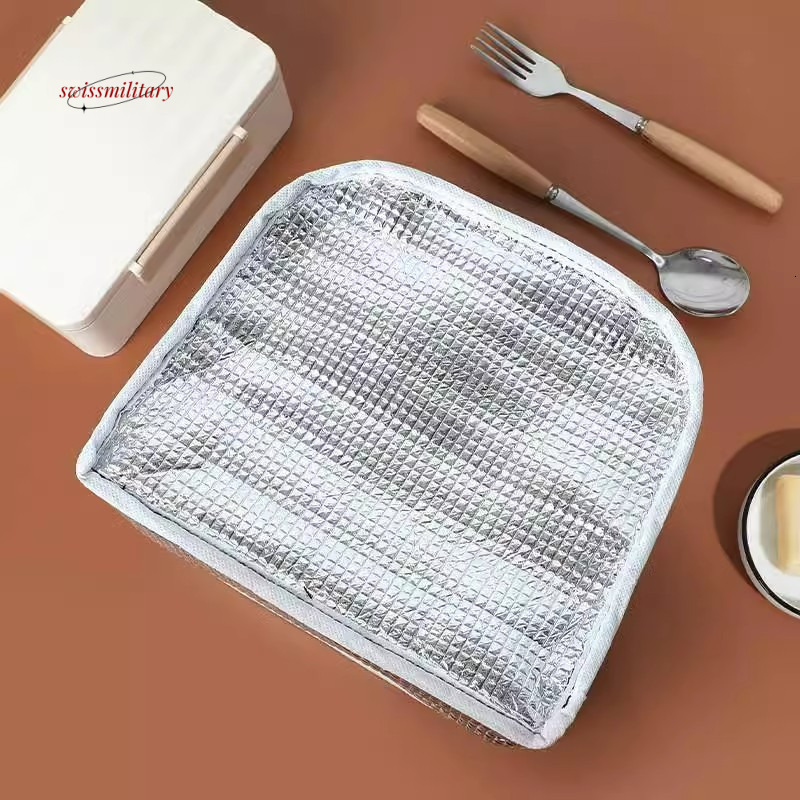 3D cartoon cute box Oxford cloth insulation office worker lunch student carry meal bento bag #3 swissmilitary