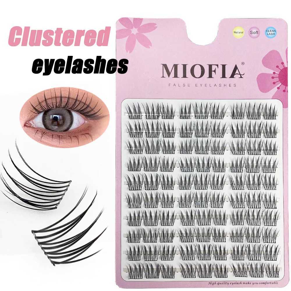 1 Box/90 Bunches Mink Eyelashes 3D Natural Korea Individual Eyelash extension Eyelash cluster Makeup Tool Lashes wholesaleXJ241019
