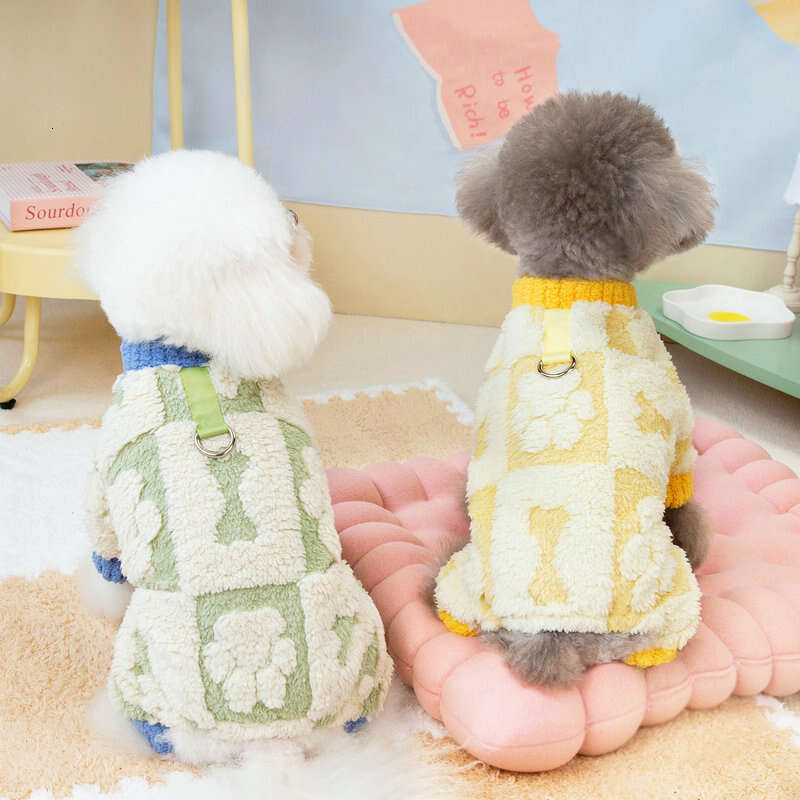 Custom cute 2024 new winter autumn clothes coat for small medium sized dog