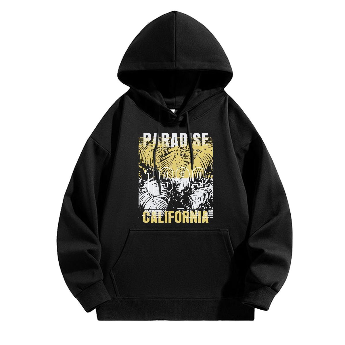 Classic Mens Hoodie Long Sleeve Soft Cool Design Couples Hoodie Customized Print Pullover Hoodie Spring Autumn Warm Fleece