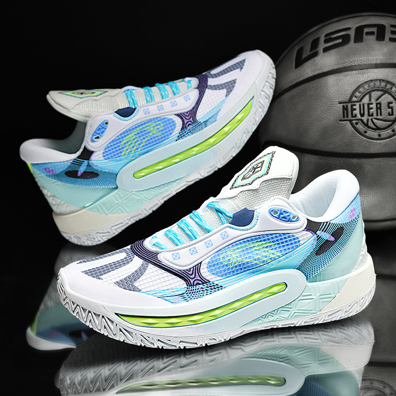 Basketball shoes, youth sports, concrete floor boots, men's and women's couple, student sports shoes
