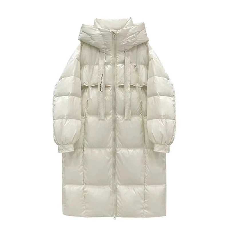 Winter Coat for Women Parkas Outerwears Womens Down Cotton Coats Oversized Loose Hooded Thick Warm Long Puffer JacketX241019
