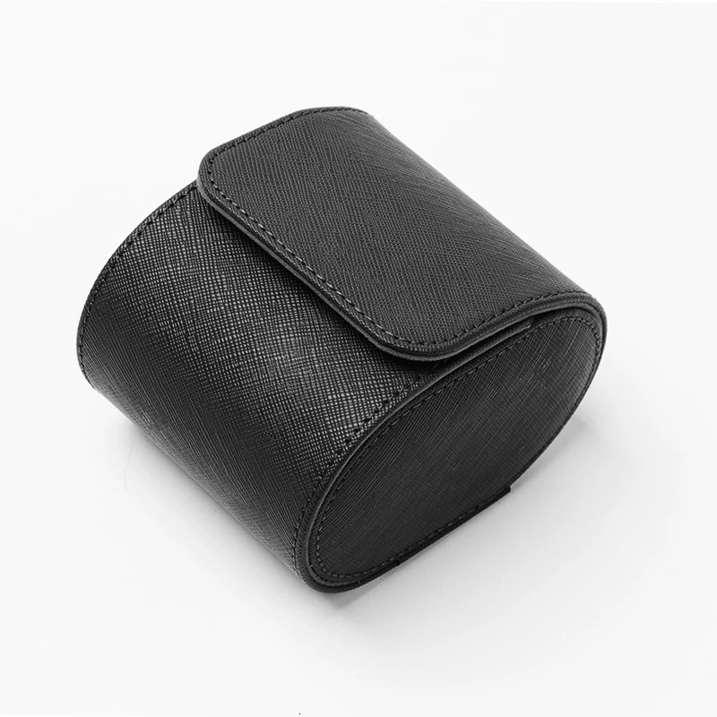 1 slot grid watch box rolling travel box fashionable and portable retro leather display storage box high-quality gift watch box 241018