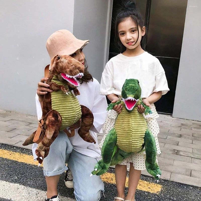 2025 NEW Backpack Plush Bags Toys Kids For Boys Girls Doll Bag Korean Style Handbag Children Cute Small Dianosaur Backpacks zhanyishengli