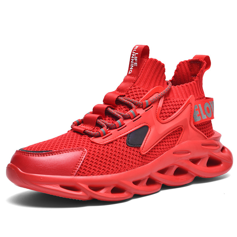 New men's shoes sports casual shoes plus size running shoes mesh trendy shoes Free shipping