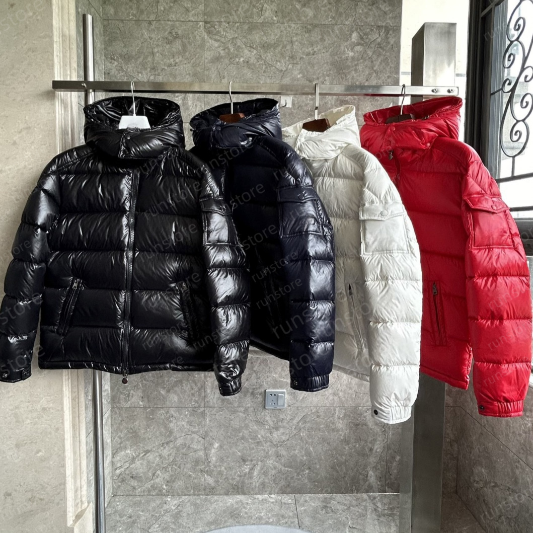 Couple Jacket Men Coats Women's Men Hooded black down luxury casual outdoor women's winter Leather thick warm brown designer jacket