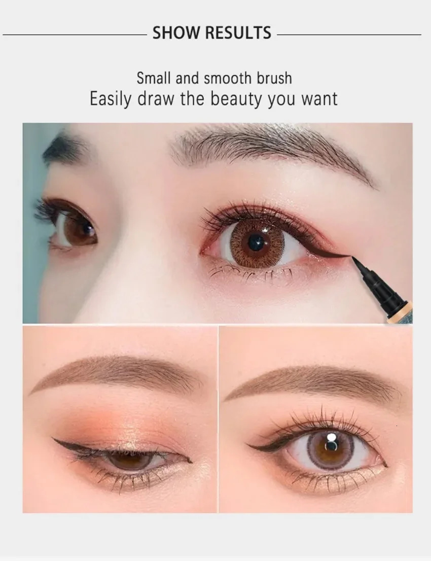 Private label Multi color model Liquid eyeliner Customized durable waterproof Color rendering Quick dry makeup wholesale 241018