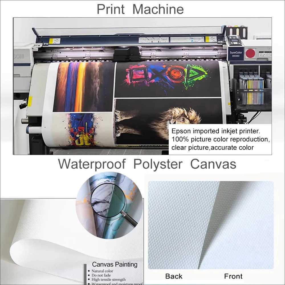 Boxing Conor McGregor Professional Boxers Nate Diaz Gloss Poster Canvas Print Painting Wall Decor Art Gym Room DecorationXJ241016