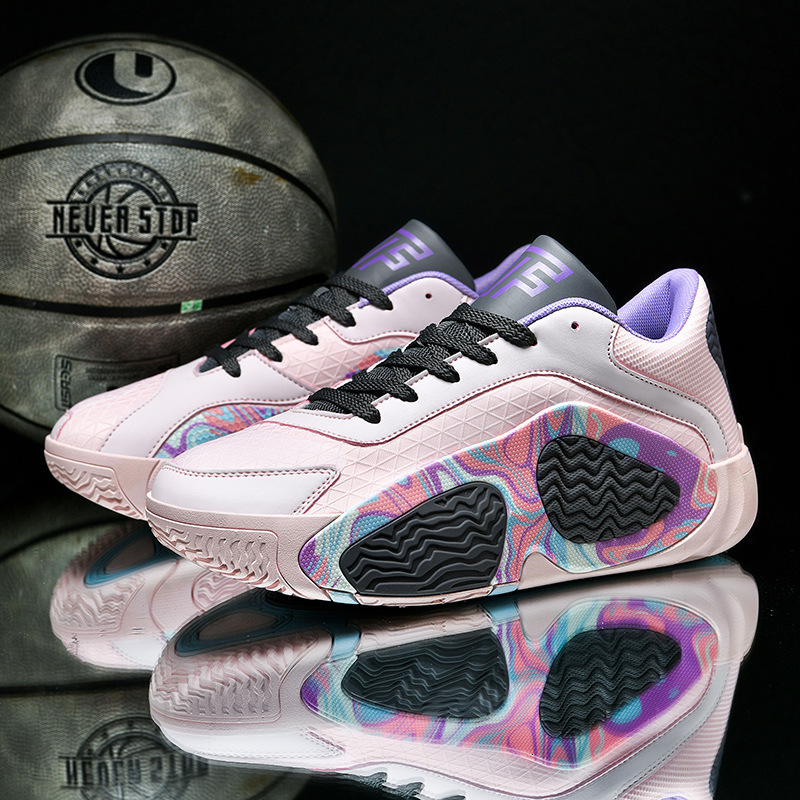 New basketball men's sports shoes , outdoor sports shoes, cement floor running shoes for teenagers and middle school students