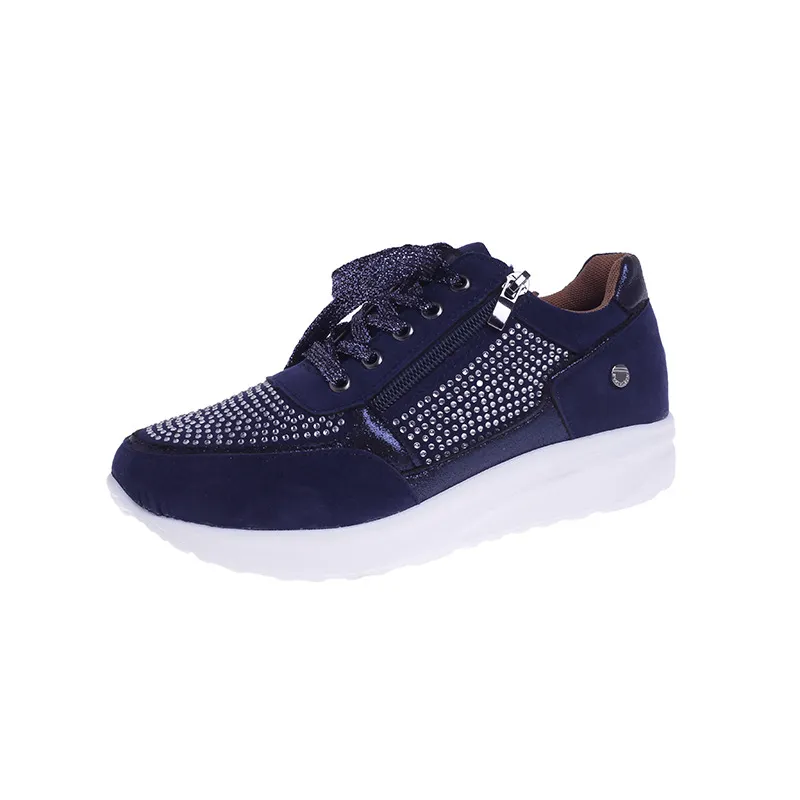 Designer Shoes Women Crystal Sports Fashion Plus Size New Simple Design Sneakers Running Shoes Free Shipping Sneakers Womens