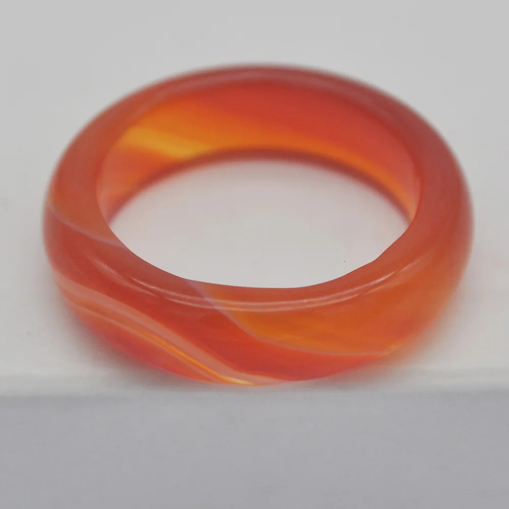 Natural Red Veins Carnelian Stone Finger Ring Size 7 9 Jewelry For Gift 241010