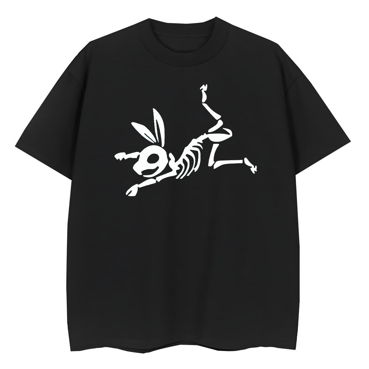 Classic T Shirt For Woman 230g Cotton O-Neck Short Sleeve Sports Street Wear skull Lady T shirt Nice Oversized L-4XL Tops