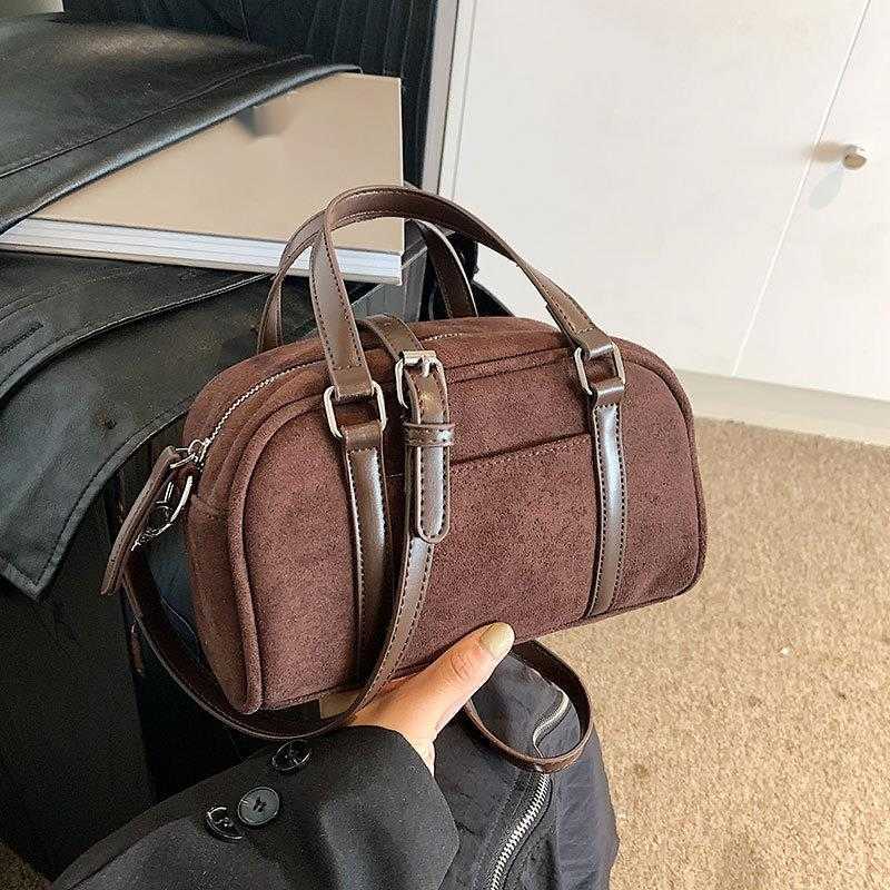 CMM Premium Suede Bag For Women New Autumn And Winter Fashion Single Shoulder Carrying Crossbody Bag