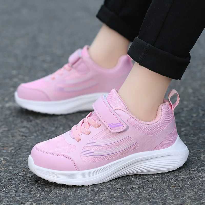 Athletic Outdoor Kids Sneakers for Boys Girls Running Tennis Shoes Lightweight Breathable Sport Athletic H241019 IO1R