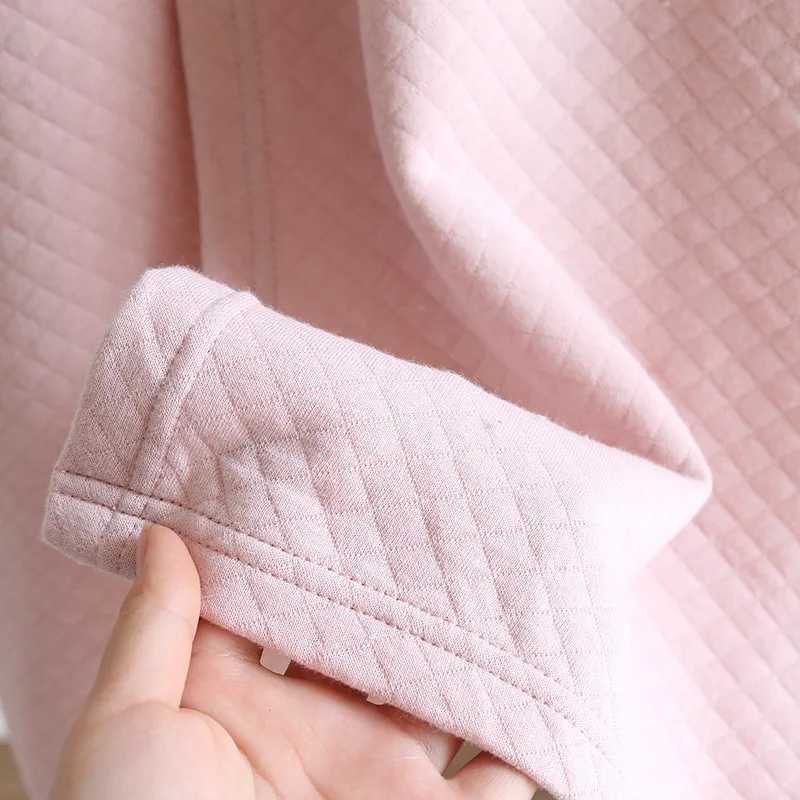 2024 Autumn Men Cotton Velvet Bath Robe Couples Matching Home Clothing Male Kimono Yukata Long Nightdress Men Casual BathrobeXJ241018