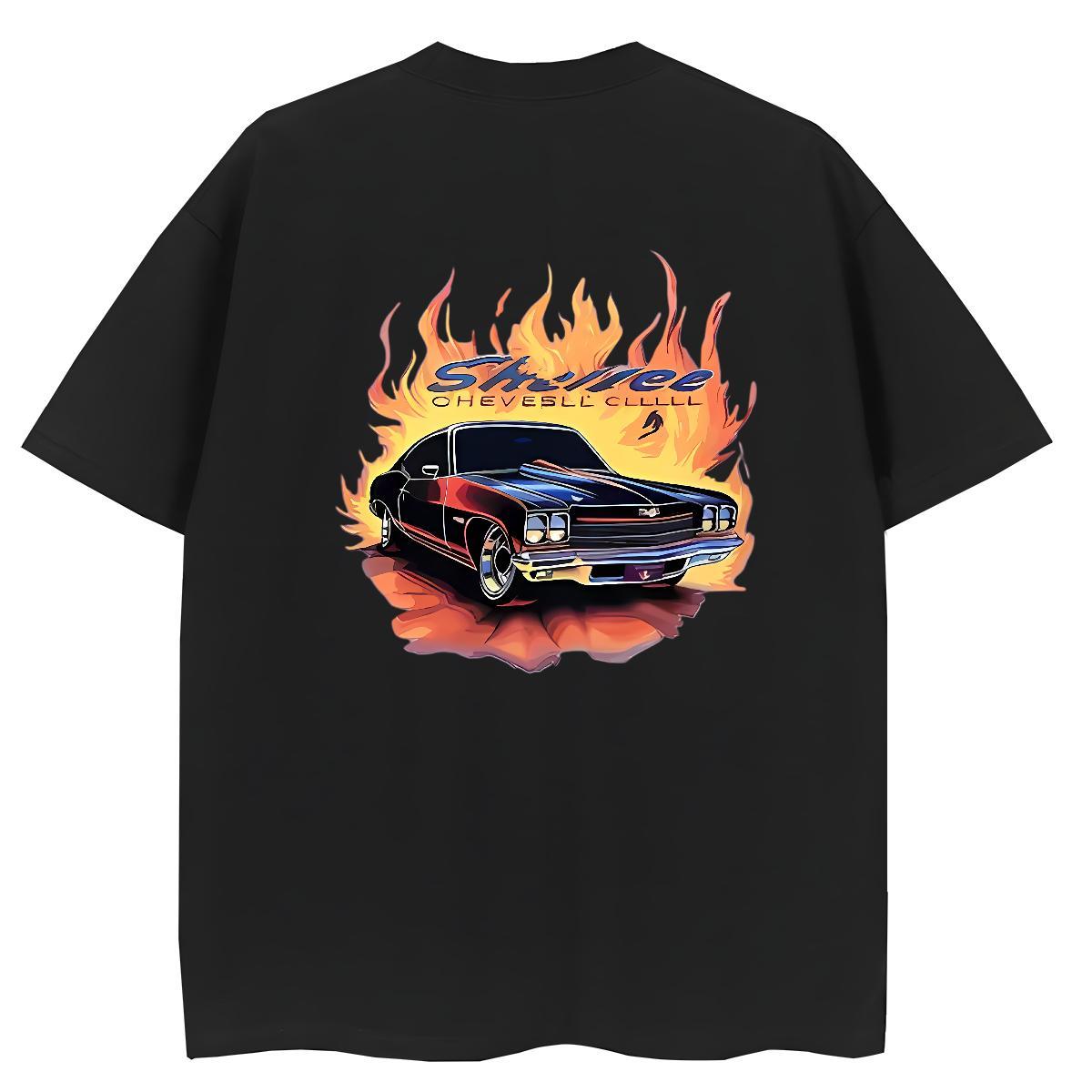 Brand Womens T Shirts 100% Cotton 230g Breathable Crew Neck Sport car Lady T shirt Free Shipping White Plus Size Tops Shirt
