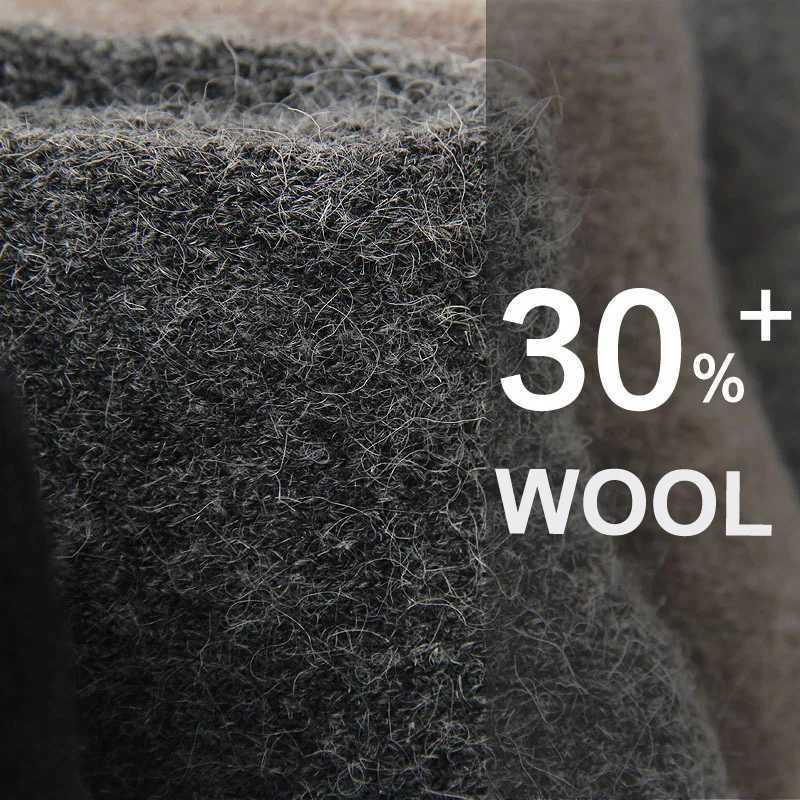 New Super Thick Men Socks High Quality Merino Wool Socks 3pairs/lot Mens socks Classic Business Brand Winter Socks Men Big SizeXJ241019