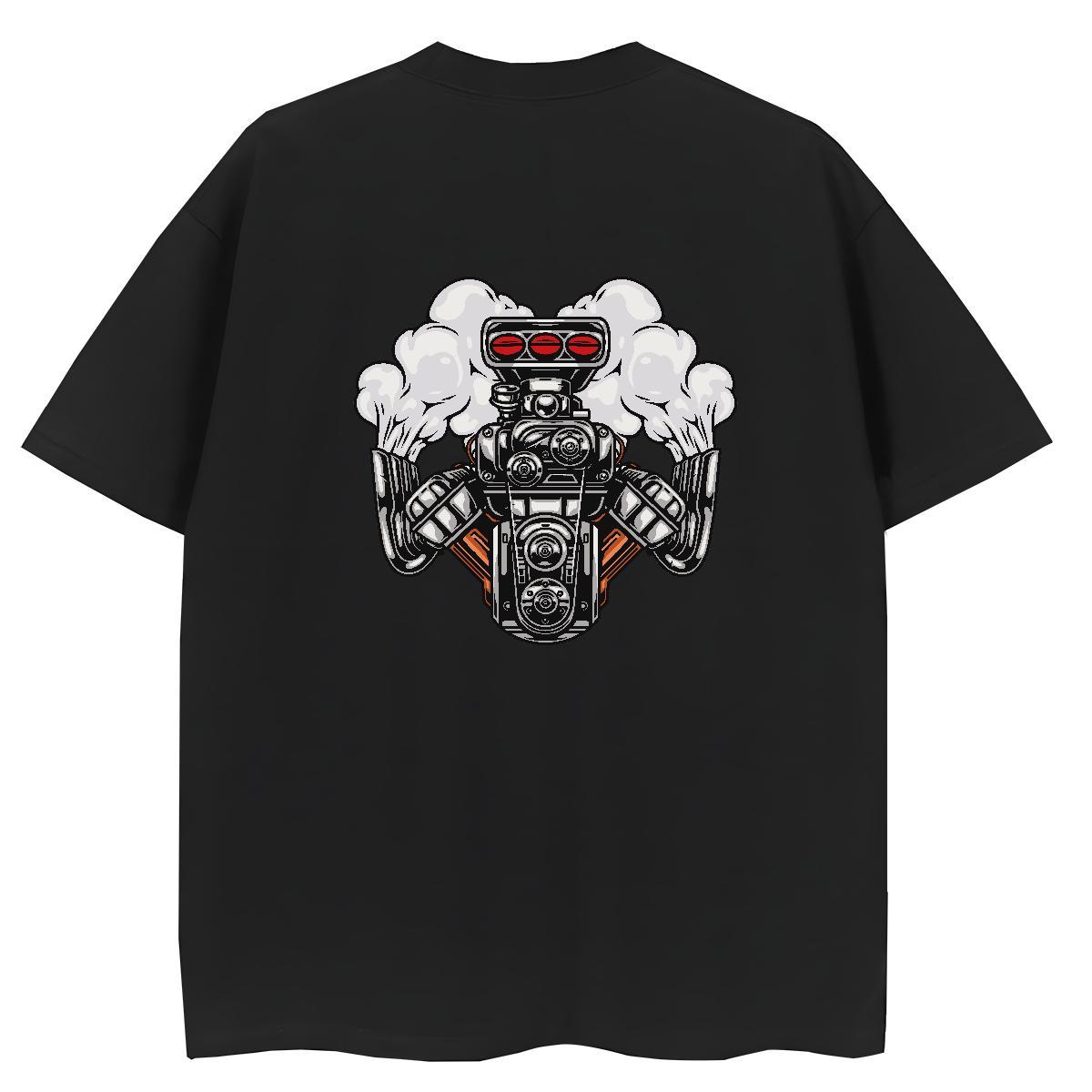 TOP Quality T-Shirts for Women 230g 100% Cotton Round Neck Short Sleeve Casual car Womens Tshirts Brand Black Oversized Wear