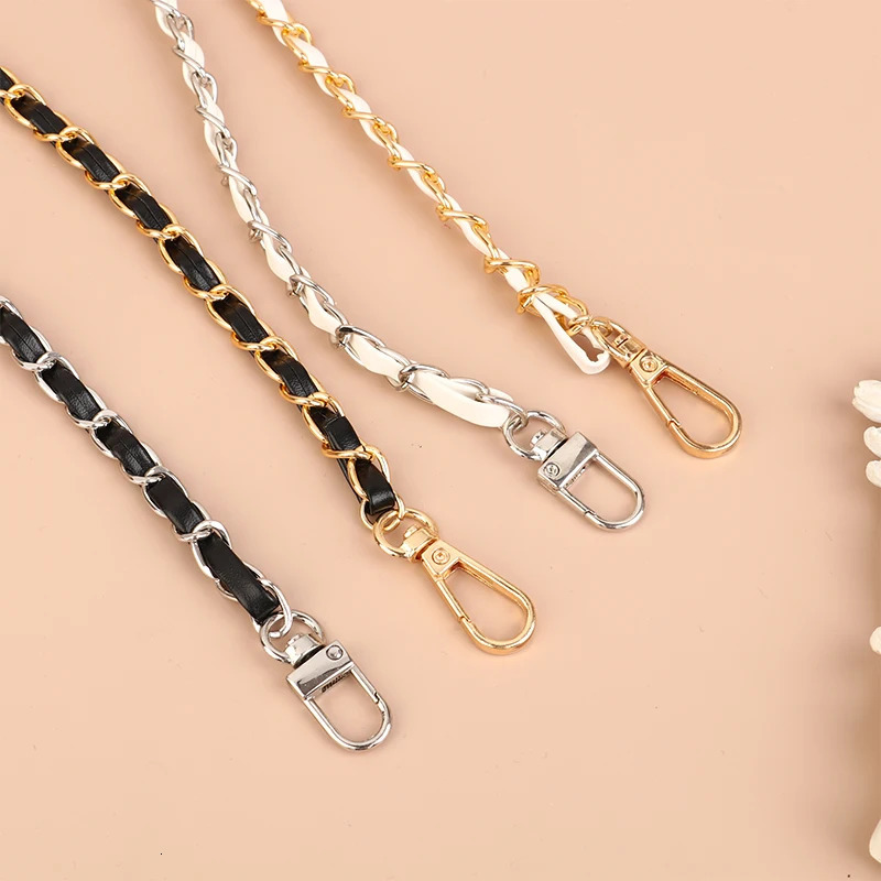 120cm Purse Chain Strap Leather Shoulder Bag Straps Crossbody Handbag Chains Replacement Diy Women Girl Part Accessory 241017