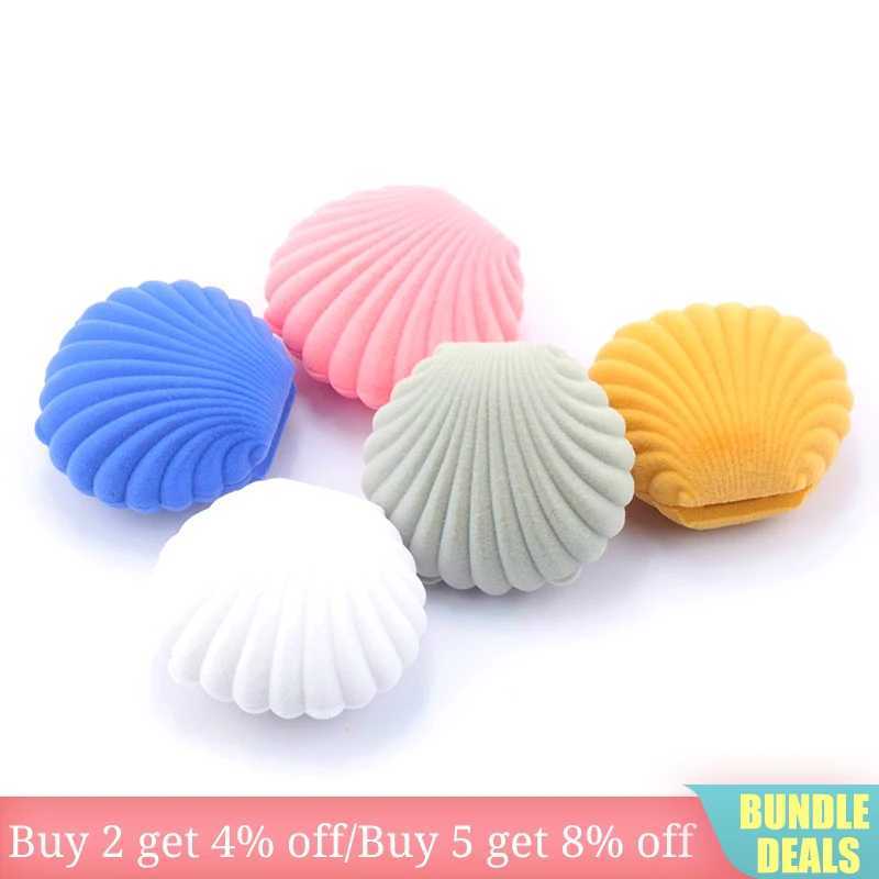 1 Cute Velvet Bead Box Container Earrings Ring Box Necklace Bracelet Display Gift Box Bracket 16 Styles W241019