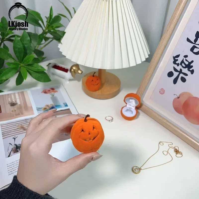 New Halloween Pumpkin Jewelry Box Surprise Gift Box Cartoon Ring Box Pendant Earrings Jewelry Gift Box W241019
