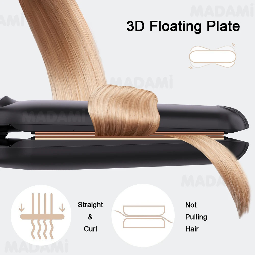 Infrared straight hair curling iron with titanium plate for rapid heating flat iron at 230 professional salon styling tool 110V-240V 241018