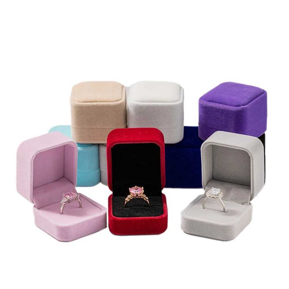 Strawberry Box Pearl Box Ring Storage Box Valentines Day Gift Ring Display Stand Fashion Earrings Inlaid Jewelry Box W241019
