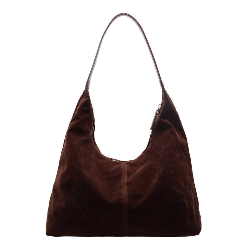 CMM Autumn and Winter Suede Bag for Women Large Capacity New Versatile Shoulder Bag Large Capacity Tote Bag