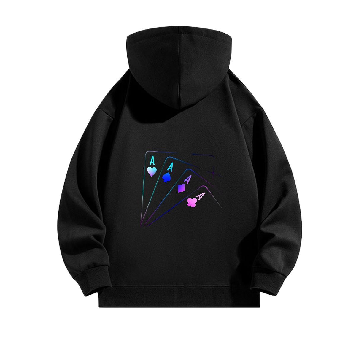 DIY Hoodie Men Breathable Drawstring Brand Hoodie for Man Woman Oversized 2XL 3XL Clothes Hoodie Daily Wear 350g Cotton