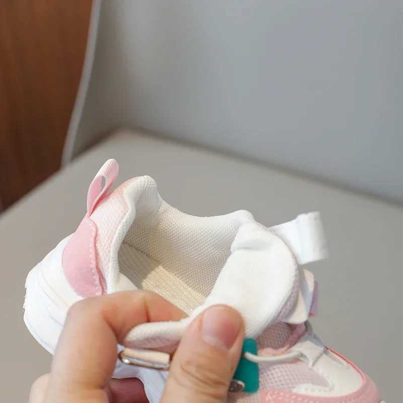 Athletic Outdoor Kids Sports Shoes Children Casual Running Shoes for Boys Girls Mesh Breathable Fashion Sneakers Spring Summer Anti-skid Soft H241019