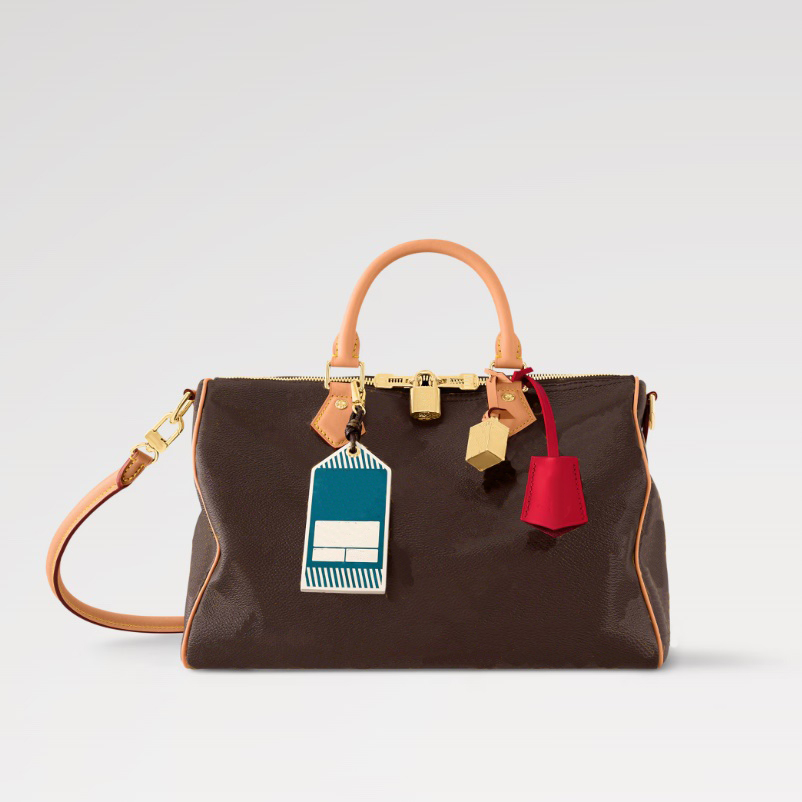 Fashion crossbody bag Women's shoulder Bag Pillow design 30cm classic logo metal lock decorative outdoor handbag