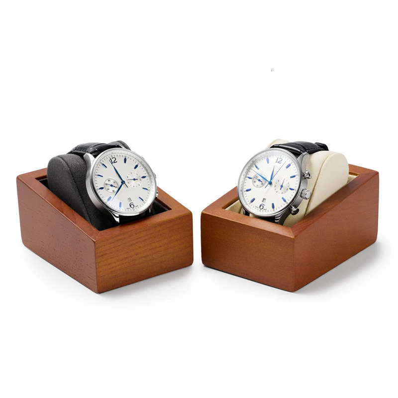 Oirlv Wooden Watch Stand Storage Box Solid Wood Watch Stand Display Stand Wooden Watch Stand Storage Box 241018
