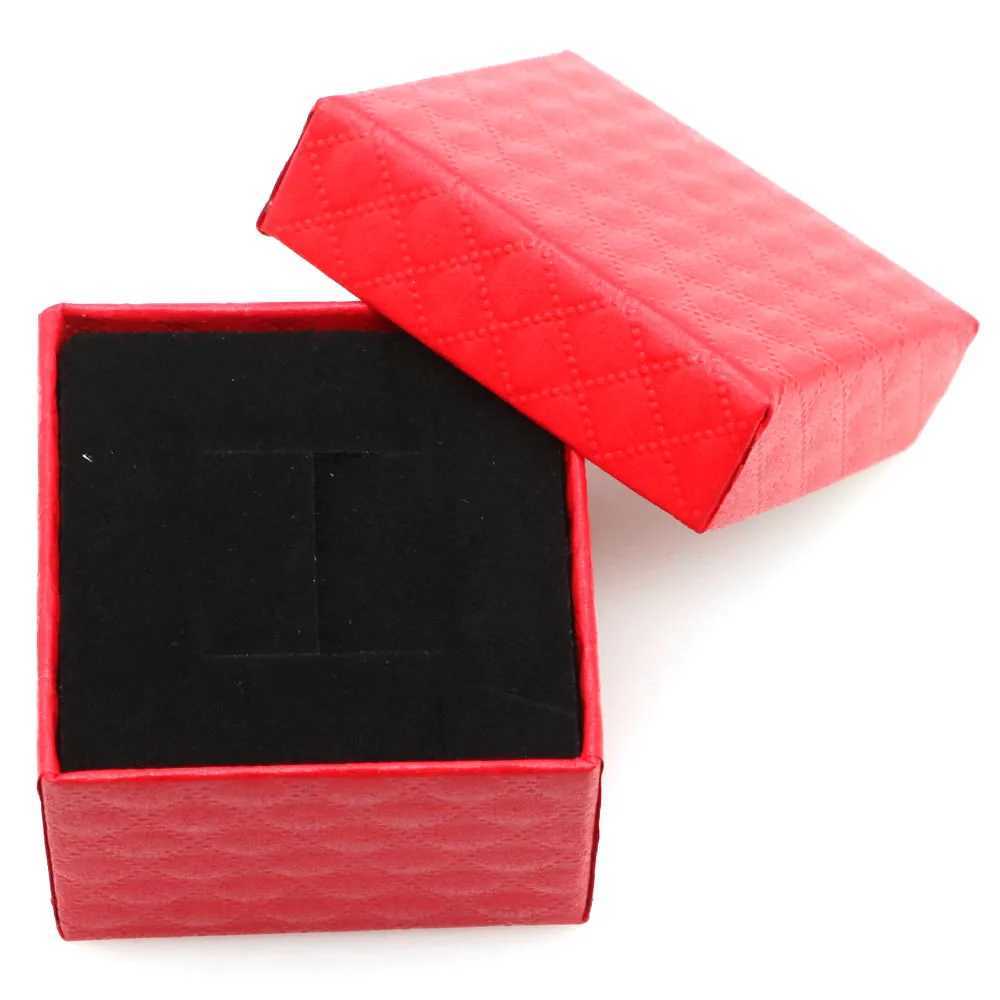 Ring earring pendant jewelry box 5x5x3cm display packaging wedding birthday party gifts organizer box wholesale W241019