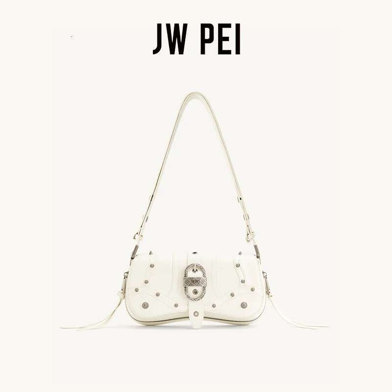 JW PEI Fashion New Women's Pull Rod Cross Arm Lower Large Capacity Shoulder Bag