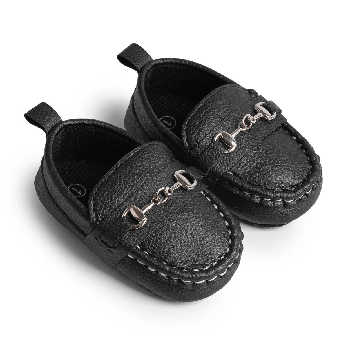 KIDSUN 3colors born Infant Boys Girls Shoes PU Leather Loafers Dress Oxford Prewalker Walking Flat Lazy Crib 241018