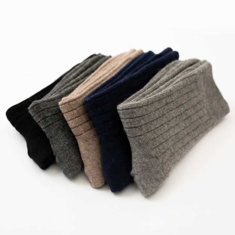 New Arrival Thick High Quality Merino Wool Socks 3pairs/lot Mens Socks Classic Business Brand Socks Men Winter SocksXJ241019