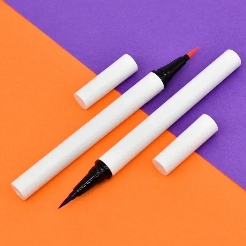 Customized 9-color fast drying liquid eyeliner durable easy to wear smooth waterproof stain free fluorescent eyeliner 241018