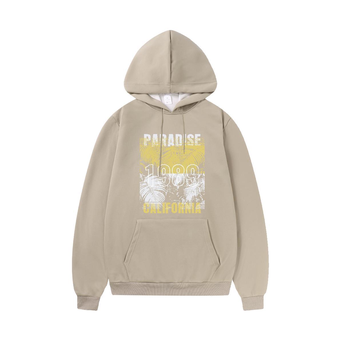 Classic Mens Hoodie Long Sleeve Soft Cool Design Couples Hoodie Customized Print Pullover Hoodie Spring Autumn Warm Fleece