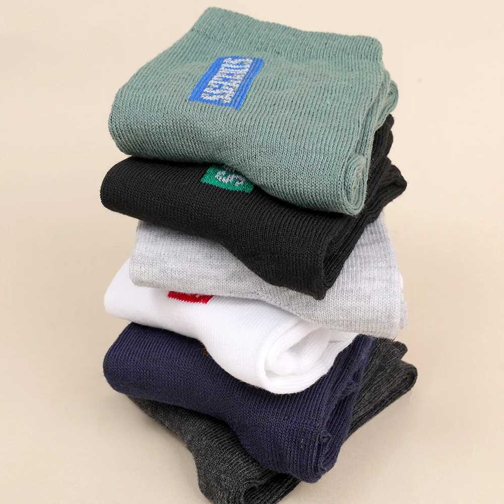 6Pairs Men Bamboo Fiber Autumn Winter Socks Breathable Cotton Soft Sports Sock Deodorant Business High Quality Male Ankle SocksXJ241019