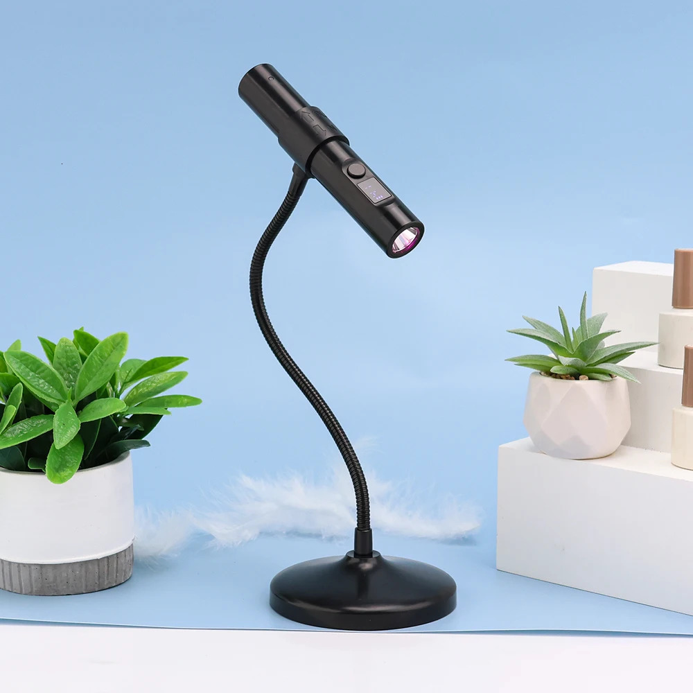 9W touch sensor mini flash LED nail dryer charging Uv LED nail lamp for acrylic gel nail technology for salon 241018