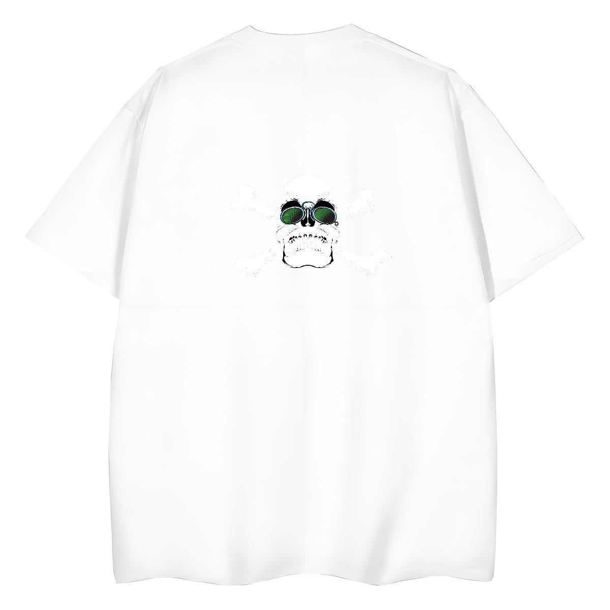 New Women T Shirts 100% Cotton 230g Crew Neck Sports Casual skull Women Tshirts Nice Custom Printing Tees Shirts