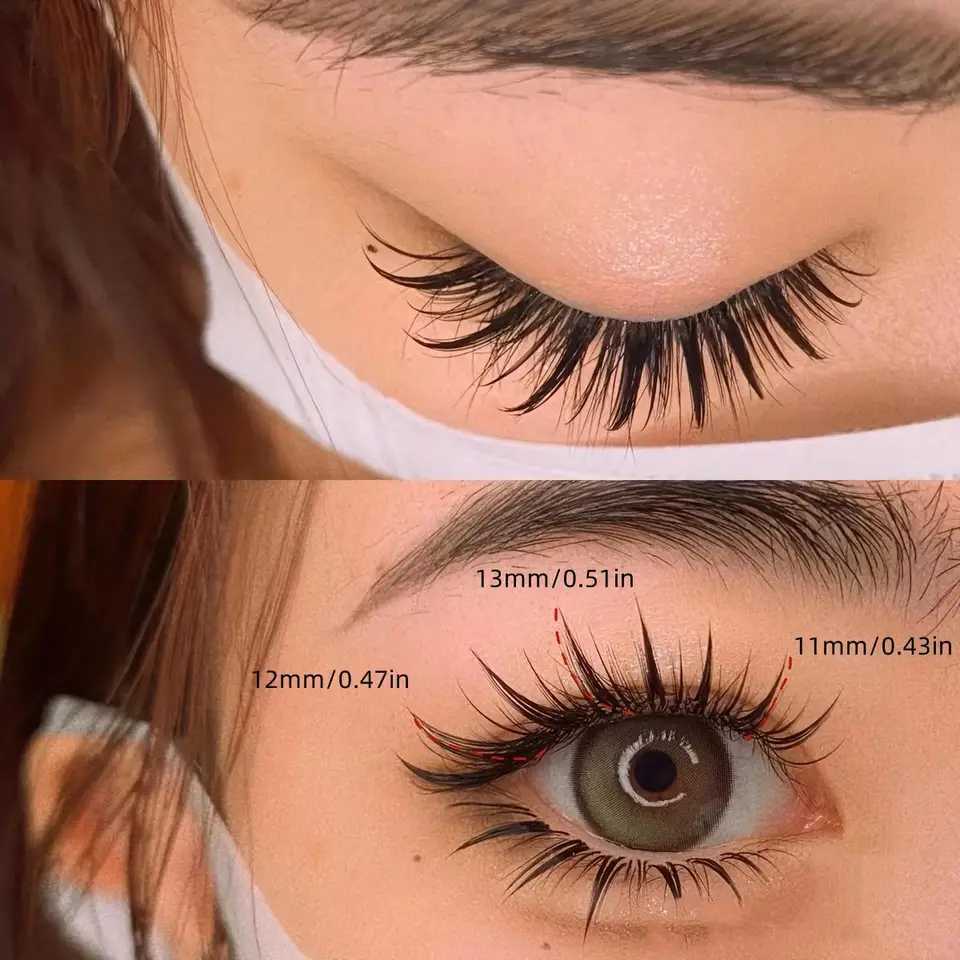 5 pairs of fake eyelashes thick cosplay big eyed fake eyelashes 5 pairs of makeupXJ241019