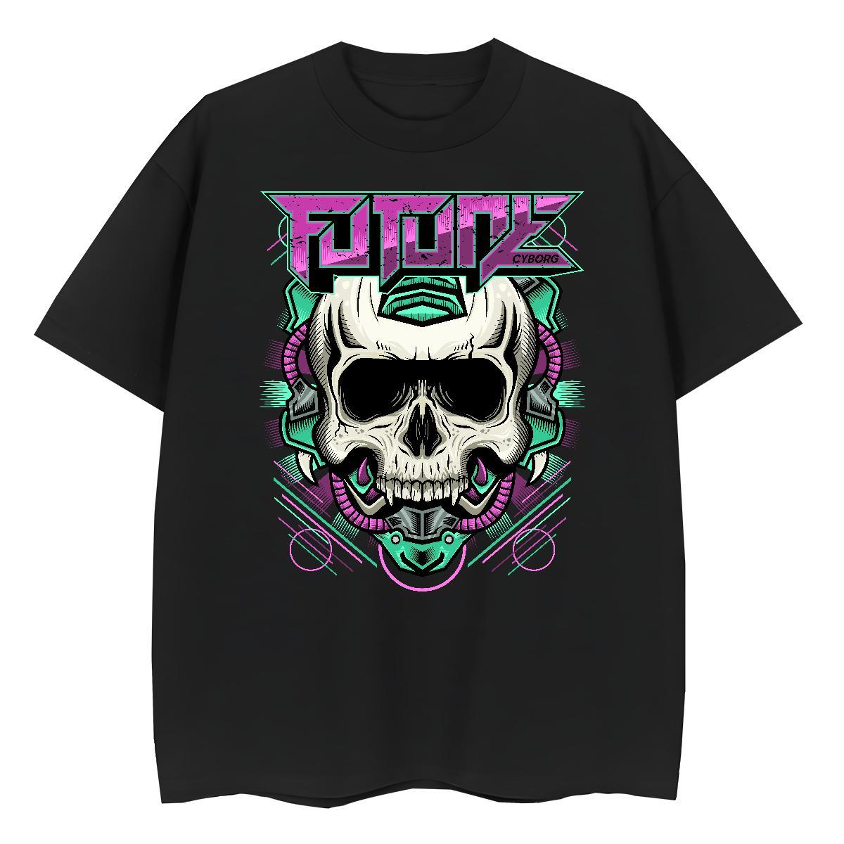 Brand T shirt 230g Pure Cotton Short sleeve Soft Hip Hop Street skull Unisex Tshirts Designer Nice Customized Print Tee Shirt