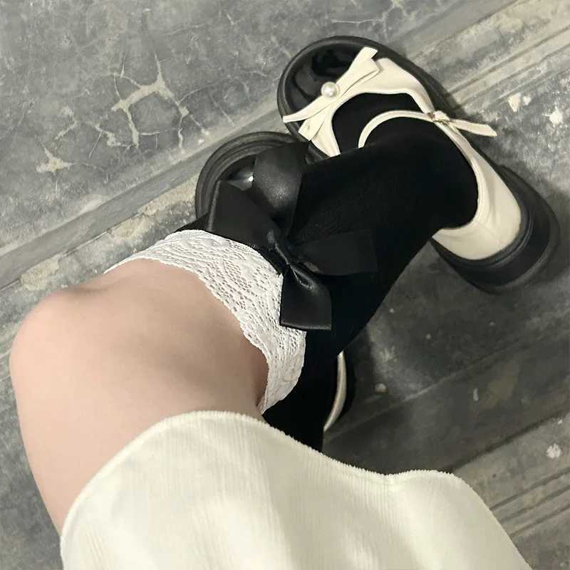 Socks Hosiery Socks for Women JK Stacked Stockings Summer Lightweight Breathable Womens Socks Cute Hundred Lolita Girls Calf White Socks Y2408330QWB1